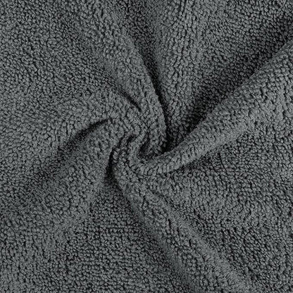 Orighty Washcloths Bulk Towel Sets 50 Pack, Highly Absorbent and Super Soft Microfiber Fingertip Towels, Multi-Purpose Wash Cloths for Bathroom, Hotel, Gym, and SPA, 12x12 Inch, Grey