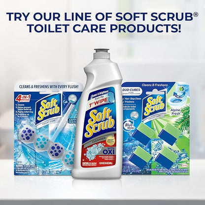Soft Scrub Multi-Purpose Kitchen and Bathroom Cleanser with Oxi, 36 Ounce (Pack of 1)