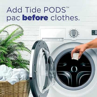 Tide PODS Free & Gentle, Laundry Detergent Soap Pods, Unscented, 3 Bag Value Pack, 111 Count, HE Compatible