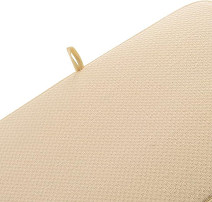 Norpro Mircofiber Drying Dish Mat, 16 x 18-inch, Beige