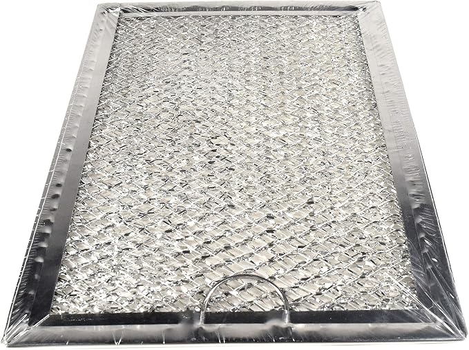 HQRP Oven Hood Aluminum Mesh Grease Filter compatible with GE WB06X10654 AP3883320 PS1018833 G-5012 Replacement fits GEHCSA1201RSS01 JVM1490BD003 JVM1790BKC01 ZSA1201RSS01 Microwaves