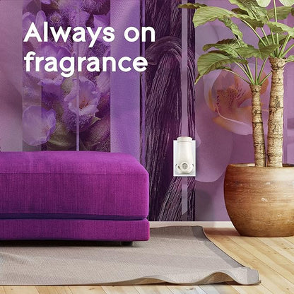 Glade PlugIns Refills Air Freshener, Scented and Essential Oils for Home and Bathroom, Lavender & Vanilla, 3.35 Fl Oz, 5 Count