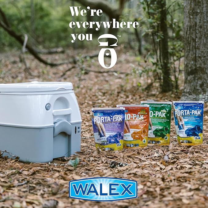Walex Elemonate Grey Water Tank Deodorizer & Freshener - Freshens Sink & Drain Lines, Rapid Dissolving Drop-In Tablets, Ideal for RV's, Boats & Homes, Easy to Use - Fresh Lemon Scent, 5 Pack