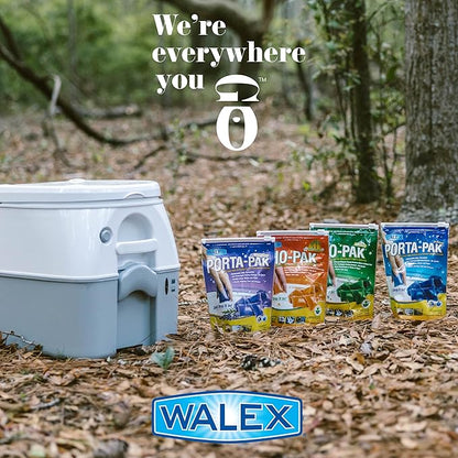 Walex Elemonate Grey Water Tank Deodorizer & Freshener - Freshens Sink & Drain Lines, Rapid Dissolving Drop-In Tablets, Ideal for RV's, Boats & Homes, Easy to Use - Fresh Lemon Scent, 5 Pack
