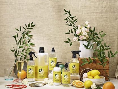 Caldrea Multi-surface Countertop Spray Cleaner, Made with Vegetable Protein Extract, Sea Salt Neroli Scent, 16 oz, 3 Pack