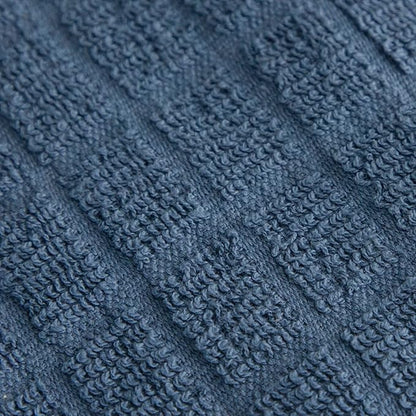 Ritz Premium Kitchen Towel and Dish Cloth Value Set: Highly Absorbent, Super Soft, Long-Lasting, 100% Cotton Checked and Solid Hand Towels, Tea Towels, Bar Towels - 6 Pack, Federal Blue