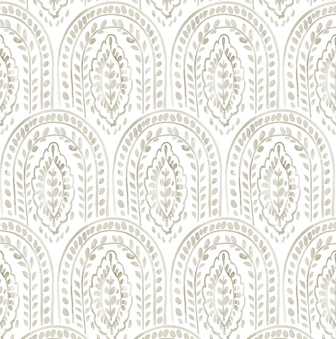 EeeComing Boho Peel and Stick Wallpaper - Modern Peel and Stick Removable Contact Paper Self Adhesive Wallpaper for Bedroom and Bathroom - Cabinet Shelf Liner Vinyl 197"x17.3