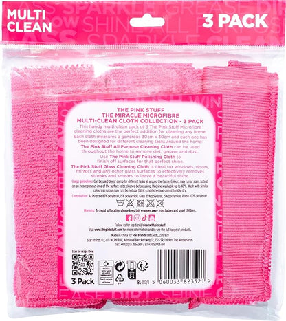 Stardrops – The Pink Stuff – Miracle Microfibre Cloth Collection (Pack of 27)