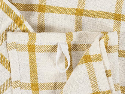 KAF Home Assorted Flat Kitchen Towels - Set of 10, 18 x 28 Inch (Honey)