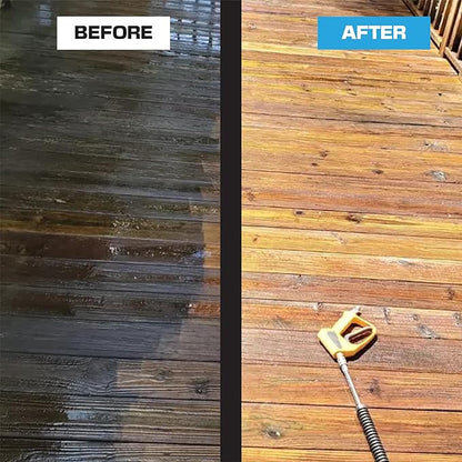 F-10 Percarbonate Wood Cleaner: UV Damage Remover and Wood Restorer (4)