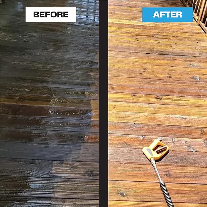 F-10 Percarbonate Wood Cleaner: UV Damage Remover and Wood Restorer (1)