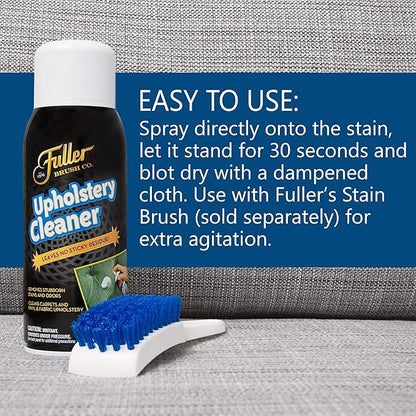 Fuller Brush Upholstery Cleaner – Foaming Multi-Surface Spray for Fabric, Carpet, Vinyl & Car Seats – Removes Stains & Odors Without Residue – Restores & Refreshes – 22 oz (Pack of 1)