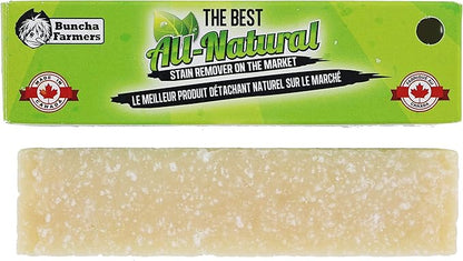 BunchaFarmers All Natural 100% Biodegradable Environmentally Friendly Stain Remover Stick Made in Canada (6 Pack)