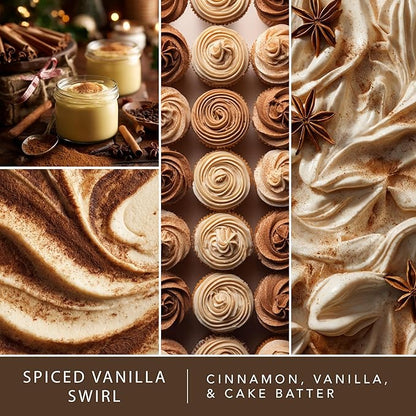 ScentSationals Spiced Vanilla Swirl Fragrance Oil Plug In Air Freshener Refills 3-Pack - Works with Scentsationals Wall Plugs, Long-Lasting Home Fragrance, 0.8 fl oz Each, Packaging May Vary