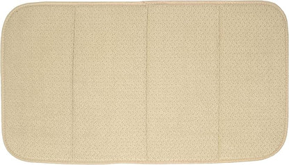All-Clad Premium Reversible Dish Drying Mat for Kitchen: 16"" x 28"" Ultra-Absorbent, Long-Lasting, No Condensation, and Oversized for Large Pots and Pans - 1 Pack, Cappuccino
