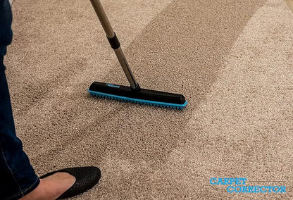The Big Carpet Corrector- Carpet Rake to Rejuvenate Your Matted Carpet. Perfect for Hallways, Stairs, Steps, and Other High Traffic Areas.