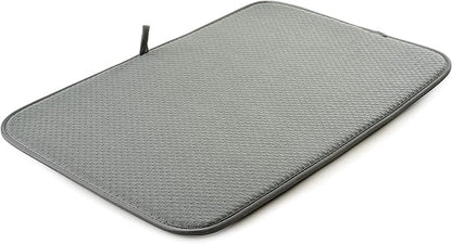 Norpro - 329 Norpro dish drying mat, 18" x 12", gray