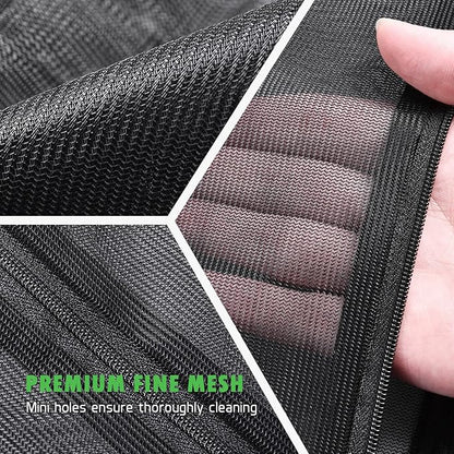 2 Pack Mesh Laundry Bags 24 x 32 inch Laundry Garment Bag Mesh Large Lingerie Wash Bags Zippered Garment Washing Net for Underwear Hosiery Blouse Sweater Dress Don't Drying, Melting 140-176℉