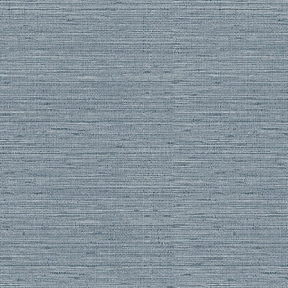 Simon&Siff Grey Blue Textured Grasscloth Peel and Stick Wallpaper 17.7"x394" Faux Grassweave Wallpaper Waterproof Self Adhesive Removable Wallpaper Mural for Home Decor Bedroom Kitchen Cabinet