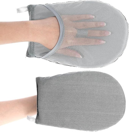 Steamer mitt Glove, Garment Steamer Ironing Glove with Finger Loop Anti Steam Gloves Board Heat Resistant Ironing Mitt for Handheld Garment Accessories for Clothes(Style B)