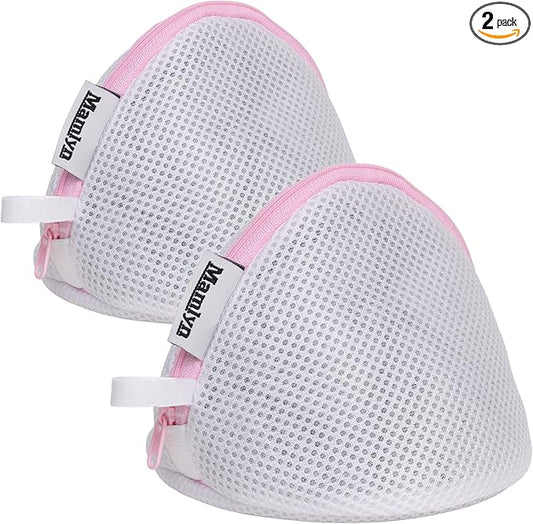 Mamlyn Mesh Bra Bags for Washing Machine, Lingerie wash Bags for Laundry