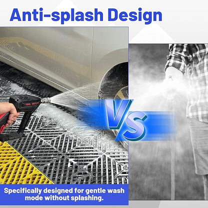 Tool Daily Pressure Washer Nozzle Tips for Soft Wash, Shower Nozzle for Pressure Washing with 1/4” Quick Connector, Stainless Steel Power Washer Shower Sprinkler for Car Washing and Gardening, 2 Pack