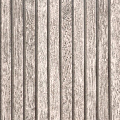 VEELIKE 15.7''x118'' Grey Wood Slats Wallpaper Peel and Stick Removable Wooden Slat Vinyl Wall Panel Self Adhesive Waterproof Wood Contact Paper Peel and Stick for Bedroom Accent Wall Décor Farmhouse