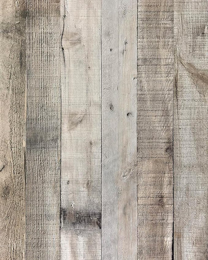 Livebor Light Gray Wood Contact Paper Peel and Stick Wallpaper 17.7”x 120” Wood Wallpaper Peel and Stick Shiplap Contact Paper Wood Plank Self Adhesive Wallpaper Distressed Wood Wall Paper