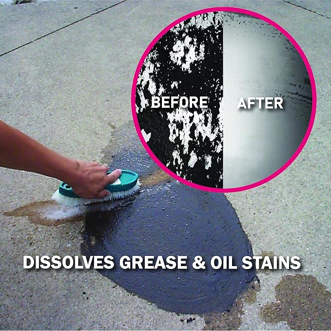Oil Eater Original 1 Gallon Cleaner,Degreaser - Dissolve Grease Oil and Heavy-Duty Stains – Professional Strength,(Pack of 2)