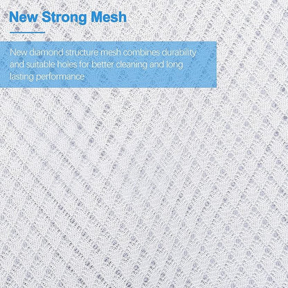 GOGOODA Mesh Laundry Bags, Delicates Washing Bags for Sweater Blouse Hosiery Bras Premium Wash Bags for Travel Storage Organization (4 Set)