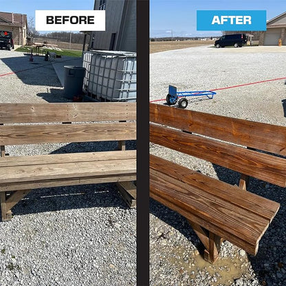 F-10 Percarbonate Wood Cleaner: UV Damage Remover and Wood Restorer (1)