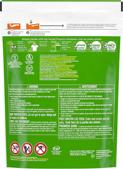 Gain Flings 3-in-1 Laundry Detergent Soap Pacs, Super Fresh Blast Scent, 3 Bag Value Pack, HE Compatible, 111 Count