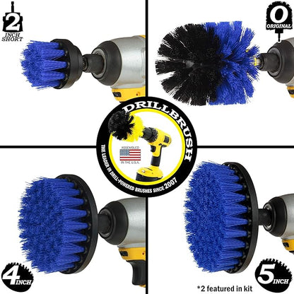 Boat Brush Scrubbing Accessories - Aquatic Cleaning Supplies - Boat Hull Cleaning Brush Set - Barnacle Remover - Boat Deck Brush - Tank Cleaning Tool Set - Fish Tank Scrubbing Brush - Boat Brush Set
