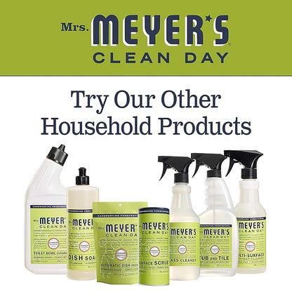 Mrs. MEYER'S Clean Day Liquid Dish Soap, Cruelty Free and Non-Toxic, Lemon Verbena Scent, 16 oz- Pack of 6