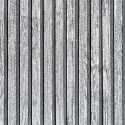 Gray Wood Slat Wallpaper - Peel & Stick Self-Adhesive (23.6" x 200"), Wood Effect Contact Paper for Walls, Easy DIY Removable Wall Covering for Bedroom, Living Room & Feature Walls