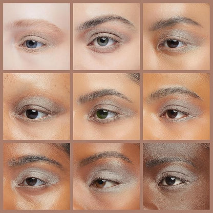 FOCALLURE Shimmer and Matte Cream Eyeshadow Stick,Smooth Brilliant Eye Brightener Pencil for Women,Long Lasting Waterproof Eye Shadow and Liners Makeup,SATURN