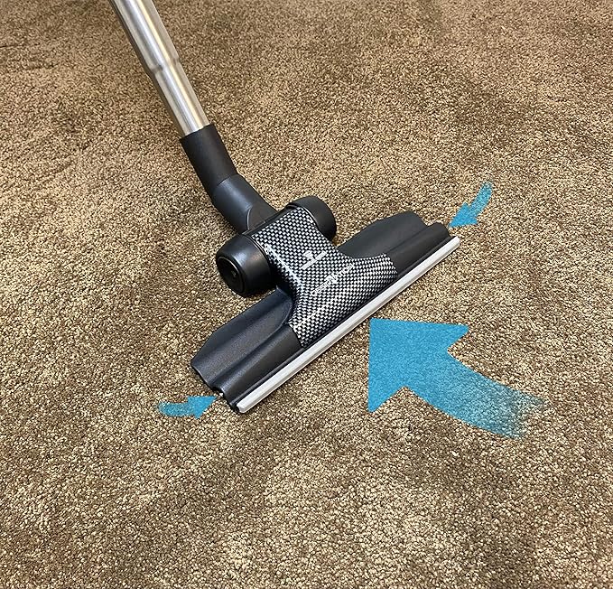 Wessel-Werk RD 285 Central Vacuum Floor Brush – Combination Carpet & Hardwood Nozzle, 11-Inch Ultra-Thin Profile, Edge-to-Edge Cleaning for Central Vacuum Systems (Designation™ Nozzle Only)