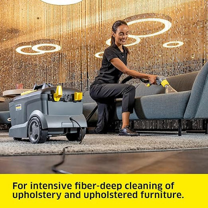 Kärcher Puzzi 10/1 Commercial Carpet Extractor 12.5 PSI - Spot Cleaner, Stain Remover, Area Rugs, Car and Auto Detailing, Carpet and Upholstery Cleaner - Onboard Accessory Storage - 4.9 Gallon