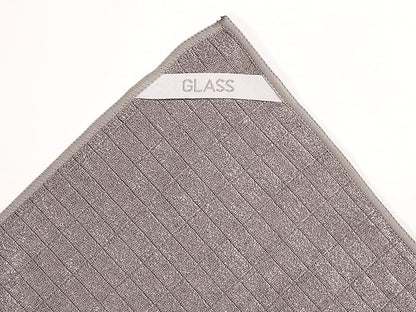 KAF Home Pantry Multipurpose Microfiber Textured Cleaning Cloth 4-Pack, 15 x 18-Inch, (1 Utility, 1 Stainless Steel, 1 Glass, 1 Wood)